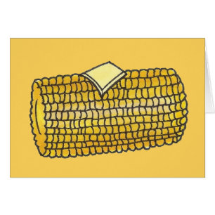 Yellow Ear Corn on the Cob Corncob Butter Picnic