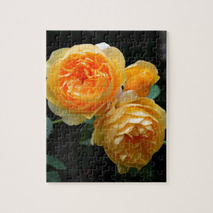 Yellow English Roses Jigsaw Puzzle