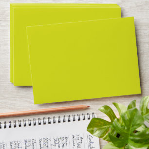 Yellow Envelope Bright A7 Envelope Neon Mail