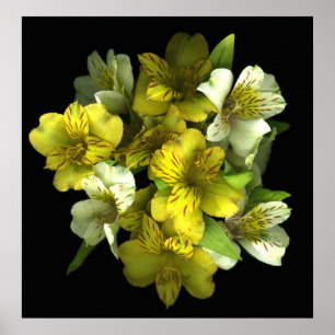 Yellow Explosion Art Print