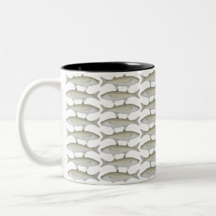Yellow Eye Mullet Two-Tone Coffee Mug