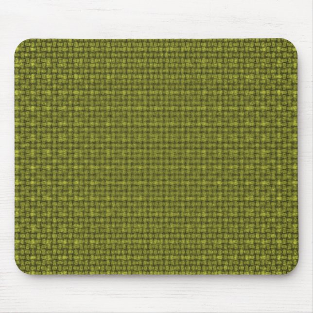 Yellow Fabric Texture Mouse Mat (Front)