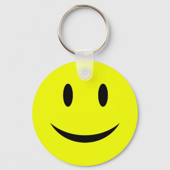 Yellow Face Keychain (Front)