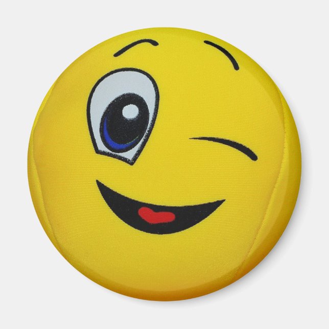 Yellow Face Magnet (Front)