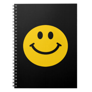 yellow face notebook