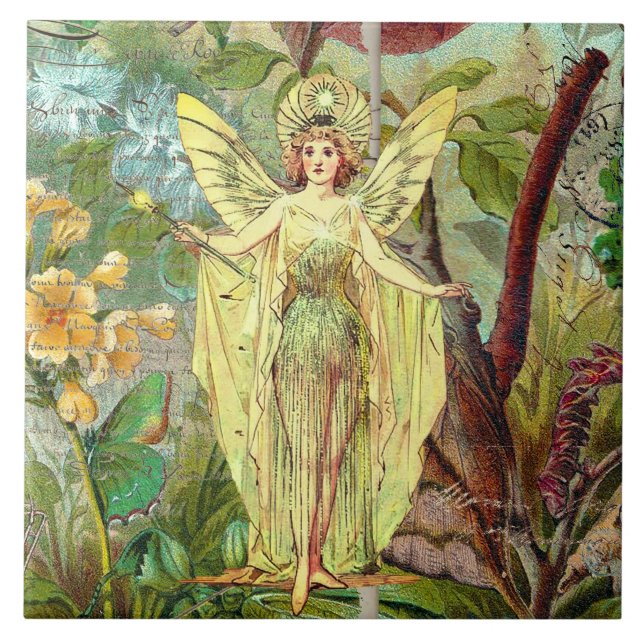 Yellow Fairy  Tile (Front)