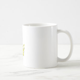 Yellow Fat Cat Coffee Mug