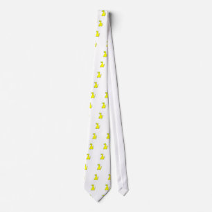 Yellow Fat Cat Tie