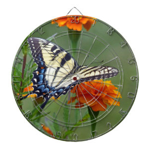 Yellow female Eastern Tiger Swallowtail Dartboard
