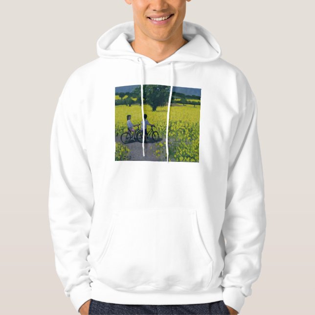 Yellow Field Kedleston Derby Hoodie (Front)