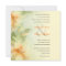 Yellow Floral Garden Wedding Invitations