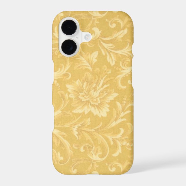 Yellow Floral Patterned (Back)