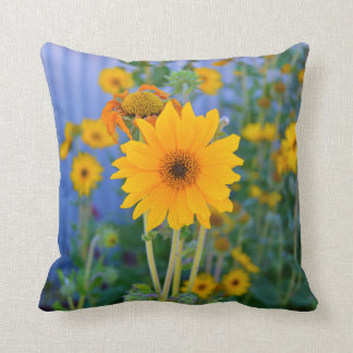 Yellow Floral Pillow