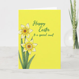 Yellow Floral Springtime Card