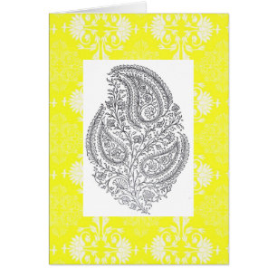 YELLOW FLORAL SWAY PATTERN