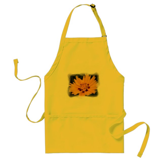 Yellow flower apron (Front)