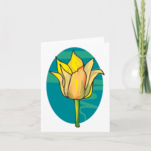 Yellow Flower Card (Creator Uploaded)