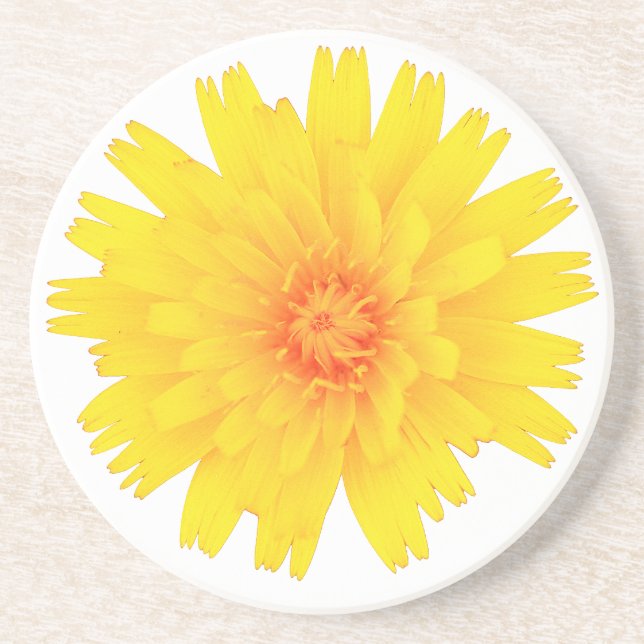 Yellow Flower Coaster (Front)