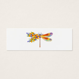 Yellow Flower Dragonfly