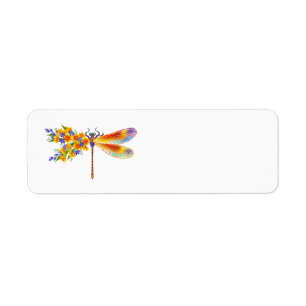 Yellow Flower Dragonfly
