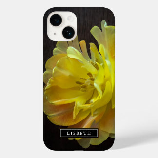 Yellow Flower Floral  iPhone Case