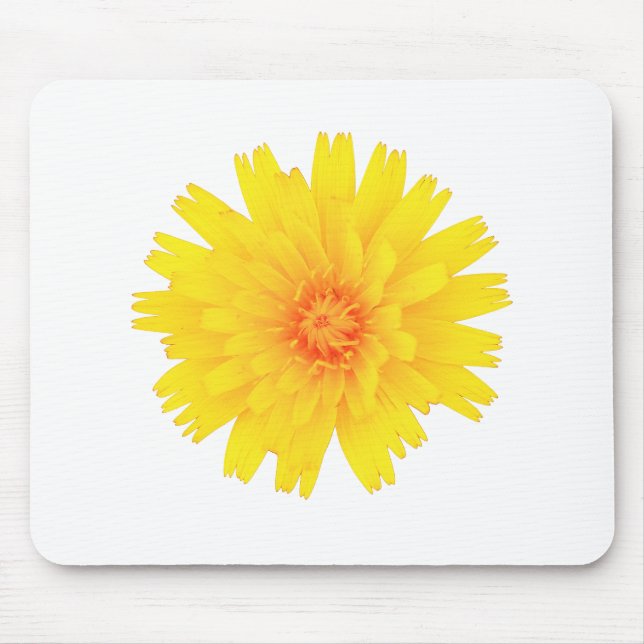 Yellow Flower Mouse Mat (Front)