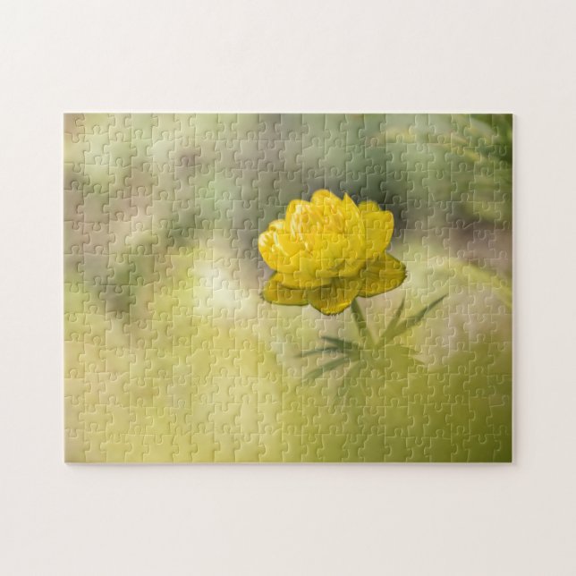 Yellow Flower Nature Photo Jigsaw Puzzle (Horizontal)