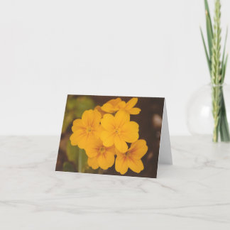 Yellow Flower Notecard