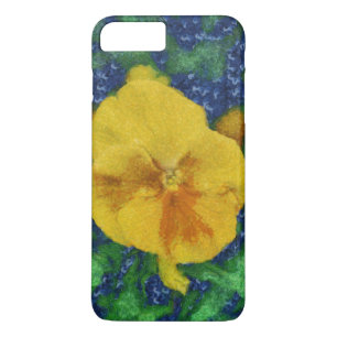 Yellow flower painting iPhone 8 plus/7 plus case