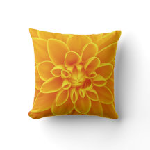 Yellow Flower Pillow