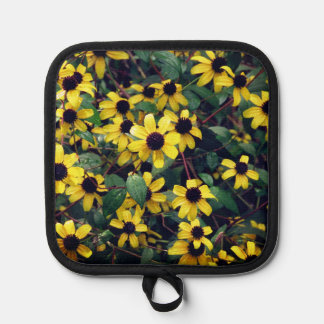 Yellow Flower Pot Holder