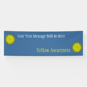 Yellow Flower Ribbon by Kenneth Yoncich Banner