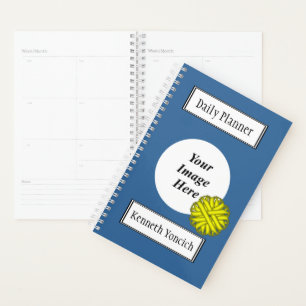 Yellow Flower Ribbon by Kenneth Yoncich Planner