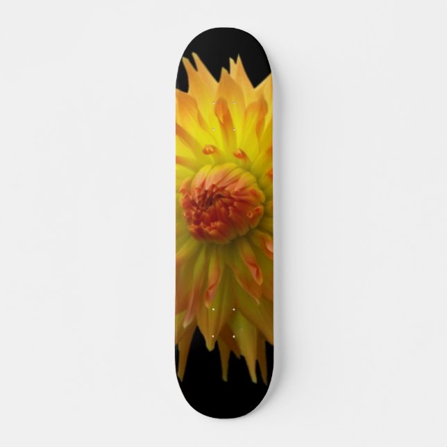 Yellow Flower Skateboard (Front)
