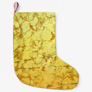 Yellow Flower Small Christmas Stocking