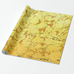 Yellow Flower Wrapping Paper