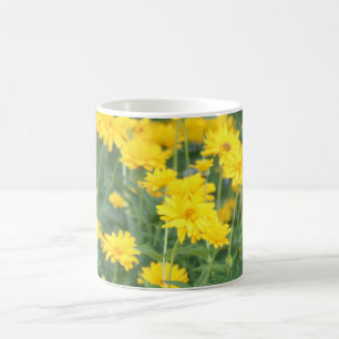 Yellow flowered Mug