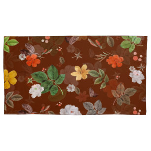 Yellow Flowers and White Roses 12 Pillowcase