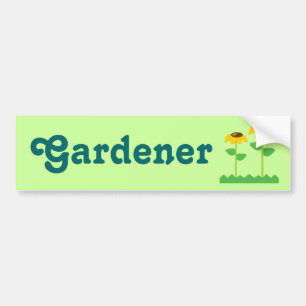 Yellow Flowers Bumper Sticker