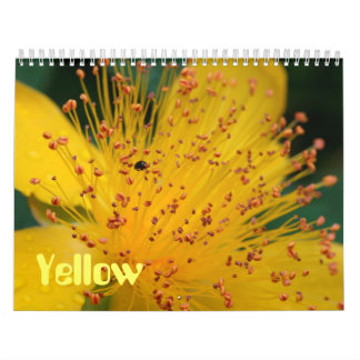 Yellow Flowers Calendar