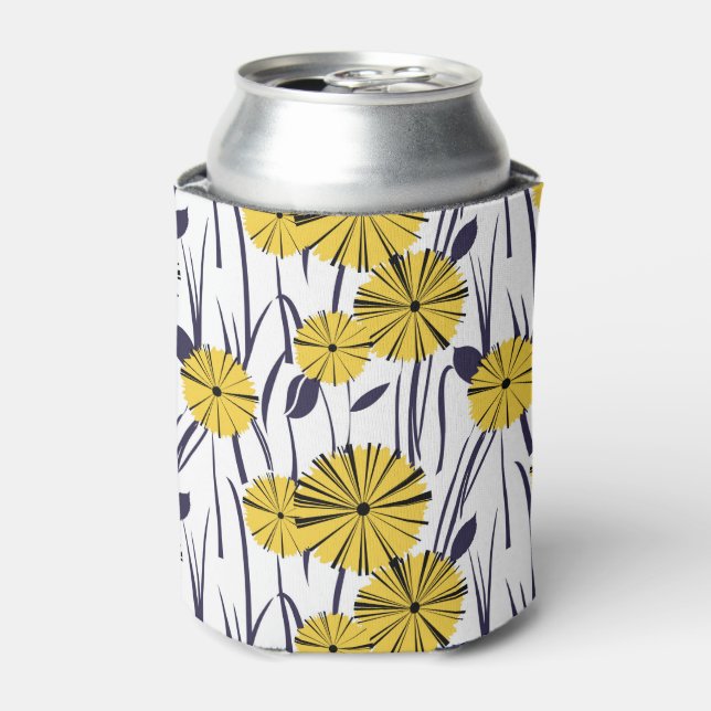 Yellow flowers can cooler (Can Front)