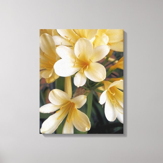 YELLOW FLOWERS CANVAS PRINT (Front)