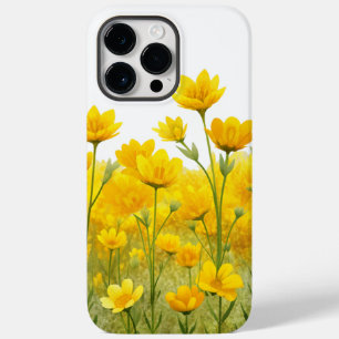 Yellow Flowers Case-Mate iPhone 14 Pro Max Case