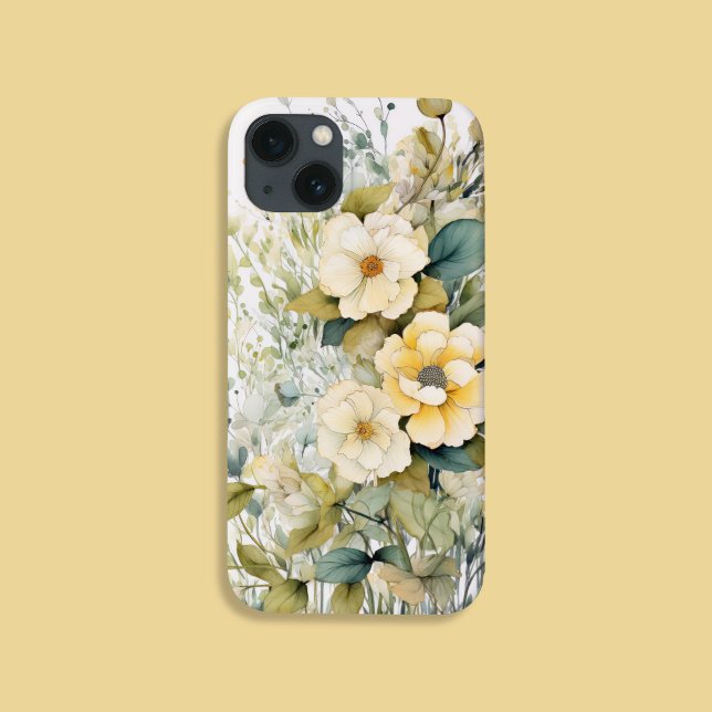 Yellow flowers Case-Mate iPhone case (Creator Uploaded)