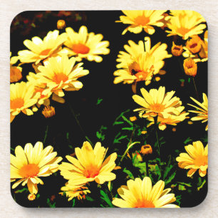 Yellow Flowers Coaster