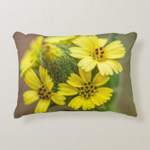 Yellow Flowers Decorative Cushion
