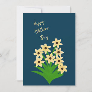 Yellow flowers Greeting cards