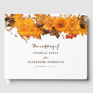 Yellow Flowers Guest Book