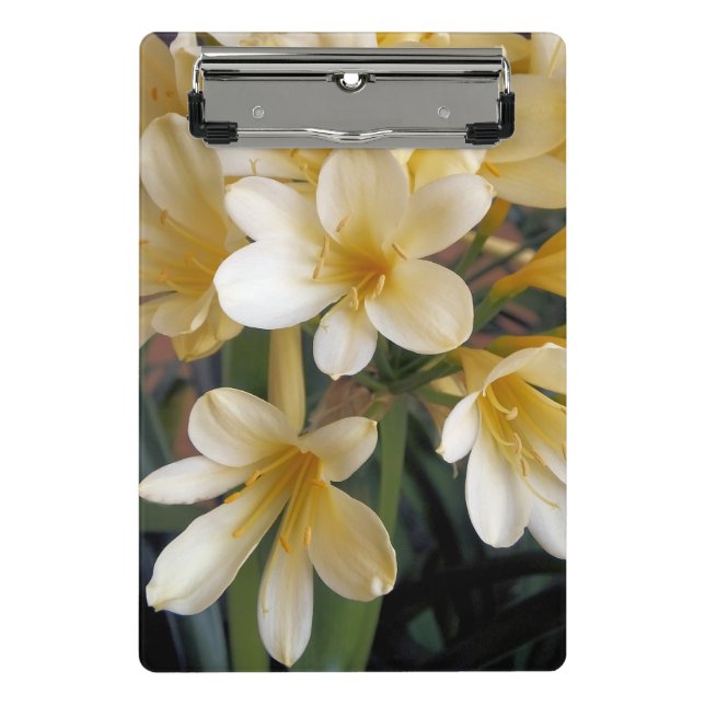 YELLOW FLOWERS MINI CLIPBOARD (Front)