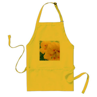 Yellow flowers standard apron